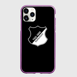 Чехол iPhone 11 Pro матовый Hoffenheim, цвет: 3D-фиолетовый