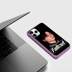 Чехол iPhone 11 Pro матовый Lucy MacLean, цвет: 3D-фиолетовый — фото 2