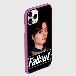 Чехол iPhone 11 Pro матовый Lucy MacLean, цвет: 3D-фиолетовый — фото 2