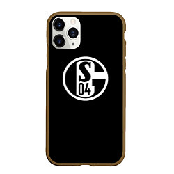 Чехол iPhone 11 Pro матовый Schalke 04 fc