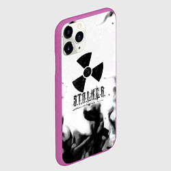 Чехол iPhone 11 Pro матовый Stalker fire steel, цвет: 3D-фиолетовый — фото 2