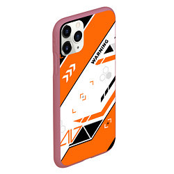 Чехол iPhone 11 Pro матовый Asiimov AWP skin, цвет: 3D-малиновый — фото 2