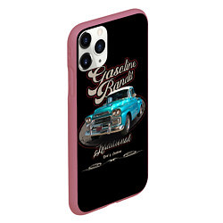 Чехол iPhone 11 Pro матовый Винтажный пикап Chevrolet Apache 1959 года, цвет: 3D-малиновый — фото 2