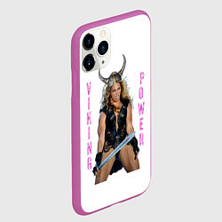 Чехол iPhone 11 Pro матовый Viking Power Beyonce, цвет: 3D-фиолетовый — фото 2