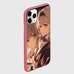 Чехол iPhone 11 Pro матовый Honkai Star Rail Firefly Stelle, цвет: 3D-малиновый — фото 2