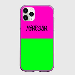 Чехол iPhone 11 Pro матовый Maneskin rock