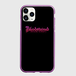 Чехол iPhone 11 Pro матовый Bloodstained Ritual of the Night, цвет: 3D-фиолетовый