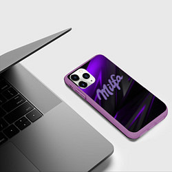 Чехол iPhone 11 Pro матовый Milfa milka style, цвет: 3D-фиолетовый — фото 2