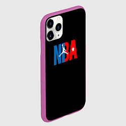 Чехол iPhone 11 Pro матовый NBA sport, цвет: 3D-фиолетовый — фото 2