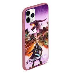 Чехол iPhone 11 Pro матовый Герои Dragon age the veilguard, цвет: 3D-малиновый — фото 2