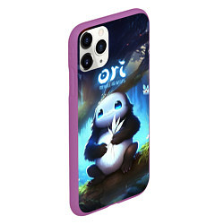 Чехол iPhone 11 Pro матовый Naru Ori and the Will of the Wisps, цвет: 3D-фиолетовый — фото 2