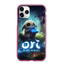 Чехол iPhone 11 Pro матовый Naru Ori and the Will of the Wisps, цвет: 3D-малиновый