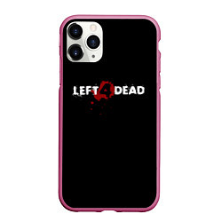 Чехол iPhone 11 Pro матовый Left 4 Dead logo