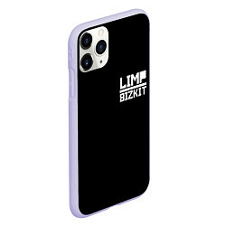 Чехол iPhone 11 Pro матовый Lim Bizkit logo, цвет: 3D-светло-сиреневый — фото 2