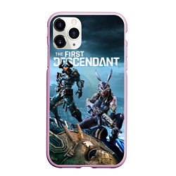 Чехол iPhone 11 Pro матовый The first descendant персонажи