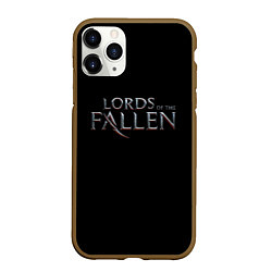 Чехол iPhone 11 Pro матовый Lord of the fallen logo