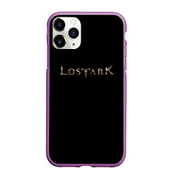 Чехол iPhone 11 Pro матовый Lostark, цвет: 3D-фиолетовый
