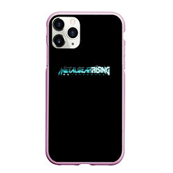 Чехол iPhone 11 Pro матовый Metal gear rising logo