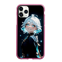 Чехол iPhone 11 Pro матовый Furina - Genshin impact