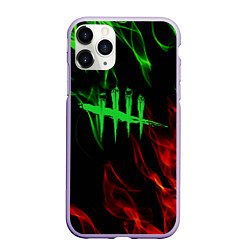 Чехол iPhone 11 Pro матовый Dead by daylight fire steel