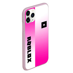 Чехол iPhone 11 Pro матовый Roblox geometry gradient, цвет: 3D-розовый — фото 2