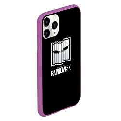 Чехол iPhone 11 Pro матовый Rainbow six stells, цвет: 3D-фиолетовый — фото 2