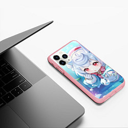 Чехол iPhone 11 Pro матовый Genshin Impact Сиджвин, цвет: 3D-баблгам — фото 2