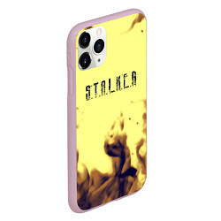 Чехол iPhone 11 Pro матовый Stalker fire retro, цвет: 3D-розовый — фото 2