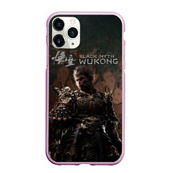 Чехол iPhone 11 Pro матовый Sun Wukong Black myth wukong