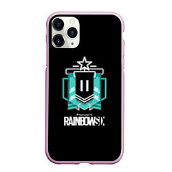 Чехол iPhone 11 Pro матовый Rainbow six ubisoft games, цвет: 3D-розовый