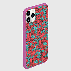 Чехол iPhone 11 Pro матовый И да и нет, цвет: 3D-фиолетовый — фото 2