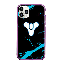 Чехол iPhone 11 Pro матовый Destiny storm, цвет: 3D-фиолетовый