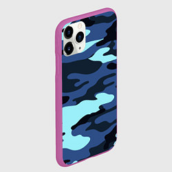 Чехол iPhone 11 Pro матовый Камуфляж спецназа, цвет: 3D-фиолетовый — фото 2