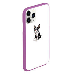 Чехол iPhone 11 Pro матовый Iggy, цвет: 3D-фиолетовый — фото 2