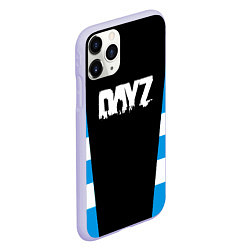 Чехол iPhone 11 Pro матовый Dayz геометрия, цвет: 3D-светло-сиреневый — фото 2