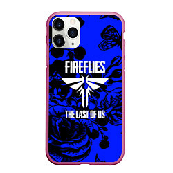 Чехол iPhone 11 Pro матовый The Last of Us rose, цвет: 3D-малиновый