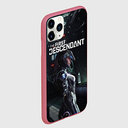 Чехол iPhone 11 Pro матовый Game - The First Descendant, цвет: 3D-малиновый — фото 2