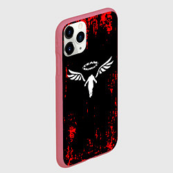 Чехол iPhone 11 Pro матовый Токийские мстители аниме, цвет: 3D-малиновый — фото 2