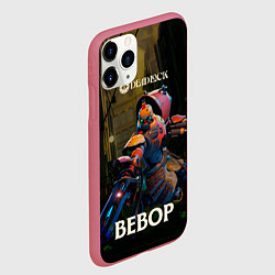 Чехол iPhone 11 Pro матовый Bebop Deadlock, цвет: 3D-малиновый — фото 2