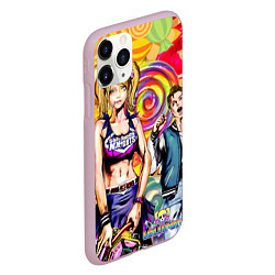 Чехол iPhone 11 Pro матовый Lollipop, цвет: 3D-розовый — фото 2