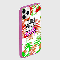 Чехол iPhone 11 Pro матовый GTA tropicano steel, цвет: 3D-фиолетовый — фото 2