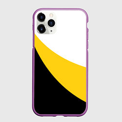 Чехол iPhone 11 Pro матовый Сокрушу пред ним врагов его большая хризма, цвет: 3D-фиолетовый