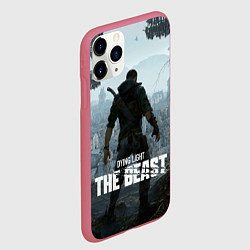 Чехол iPhone 11 Pro матовый Кайл Крейн Dying light the beast, цвет: 3D-малиновый — фото 2