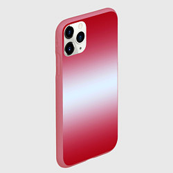 Чехол iPhone 11 Pro матовый Gradient color, цвет: 3D-малиновый — фото 2