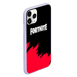 Чехол iPhone 11 Pro матовый Fortnite розовые краски, цвет: 3D-светло-сиреневый — фото 2