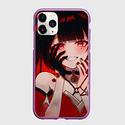 Чехол iPhone 11 Pro матовый Honkai Star Rail Sparkle beauty, цвет: 3D-фиолетовый