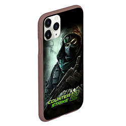 Чехол iPhone 11 Pro матовый Counter strike 2 спецназ, цвет: 3D-коричневый — фото 2