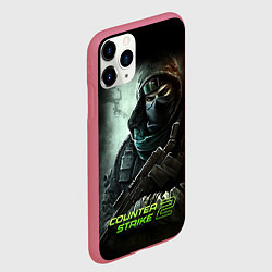 Чехол iPhone 11 Pro матовый Counter strike 2 спецназ, цвет: 3D-малиновый — фото 2