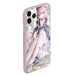 Чехол iPhone 11 Pro матовый Honkai Star Rail Herta dolls, цвет: 3D-розовый — фото 2