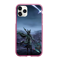 Чехол iPhone 11 Pro матовый Honkai Star Rail Feixiao